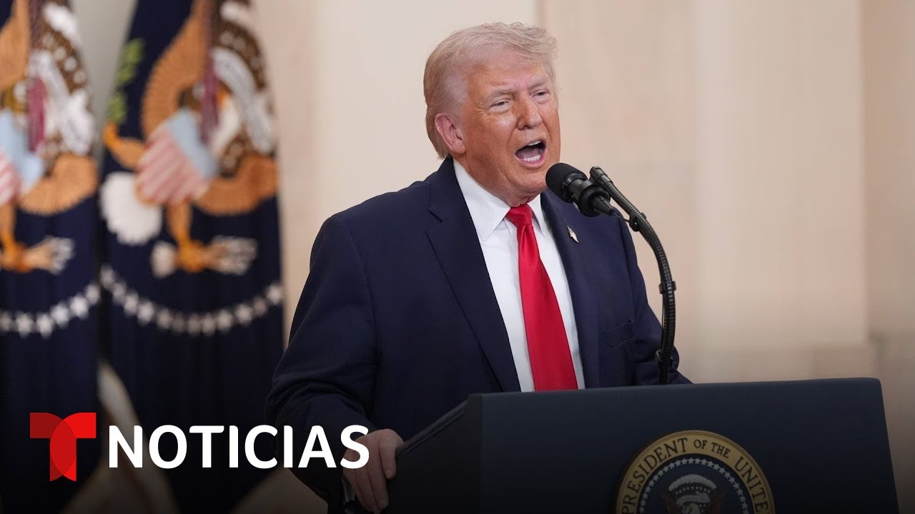 La guerra con Irán sigue, dijo Trump en su mensaje a la nación | Noticias Telemundo