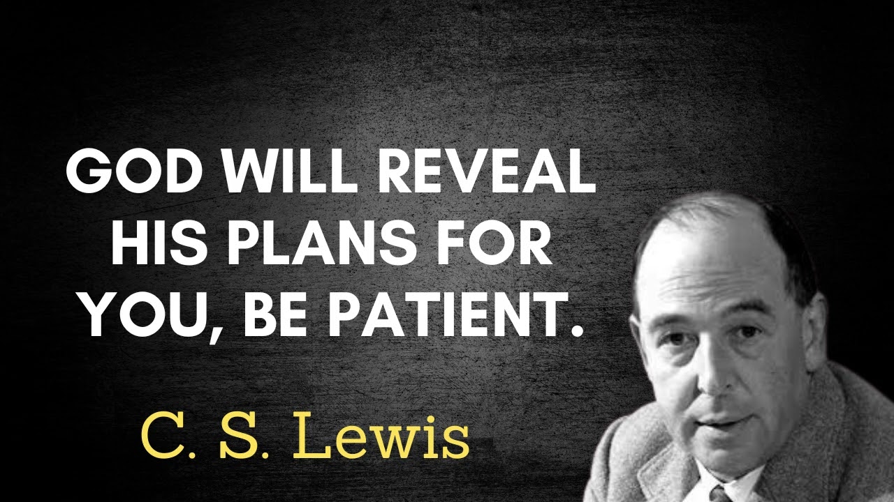 God will reveal His plans for you, be patient