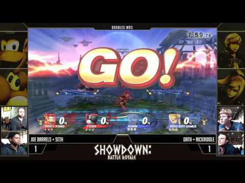 Showdown Doubles  DOUBLES WR3 - Joe Barrels + Seth vs Dath + NickRiddle