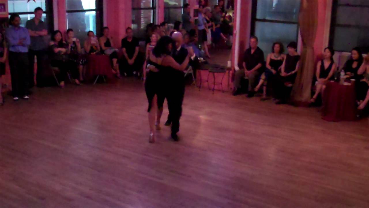 Maria Ines Bogado & Orlando Reyes at La Romeria Milonga #2
