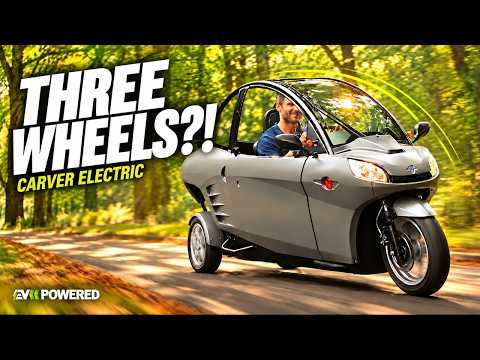 Carver Electric UK | The Three-wheeled Electric Car!