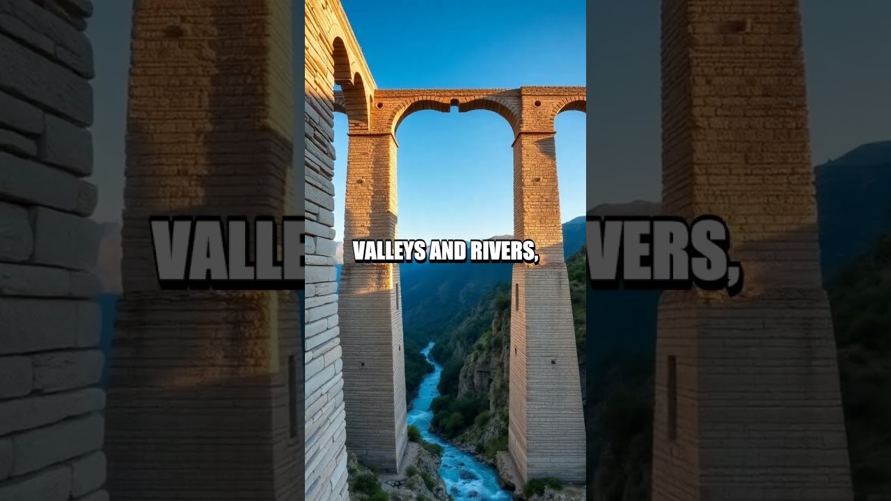 The Ingenious Construction of the Roman Aqueducts