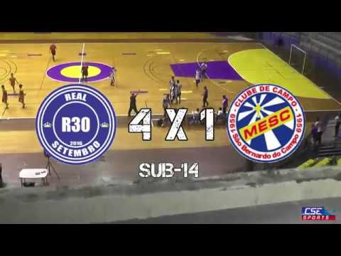 Copa Interclubes do Grande ABCD 2019 - MESC 1 x 4 Real 30 - Sub-14