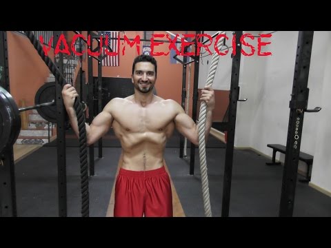 Stomach Vacuum Exercise for Flat Abs