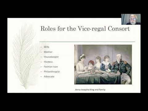 The Role of the Vice-Regal Consort in the Nineteenth and Twentieth Centuries