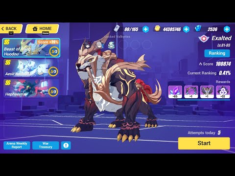 [HI3] EX MA 2020/11/24 Huodou 37568, Heimdall 31573, Hephaestus 31733 | 100874