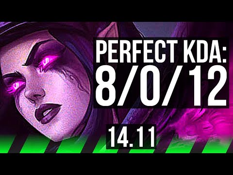 MORGANA vs TALIYAH (JGL) | 8/0/12, Legendary | EUW Diamond | 14.11