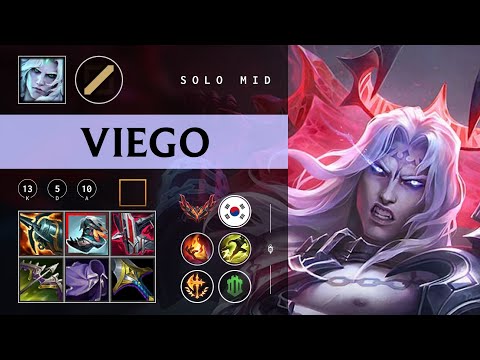 Viego Mid vs Galio - KR Grandmaster Patch 26.03