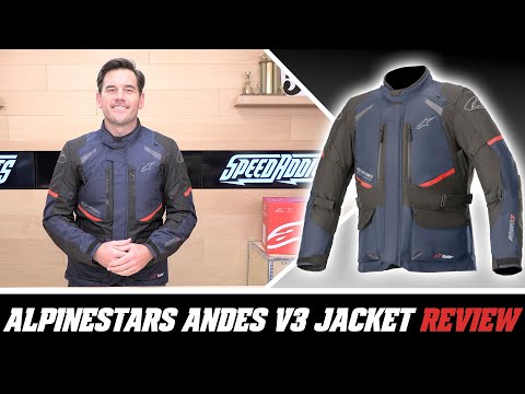 Alpinestars Andes V3 Drystar Jacket Review at SpeedAddicts.com
