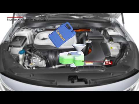 Optima Plug-In hybrid - Inverter Kühlmittel nachfüllen (For EU)