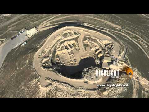 DJ4K_036_G 4K Drone Jerusalem: Fly over Herodium