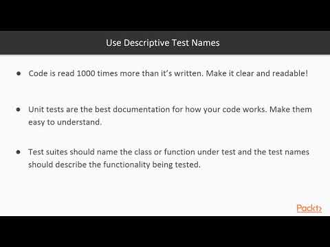 Hands On Test Driven Development with Python Unit Testing and TDD Best Practices|packtpub com