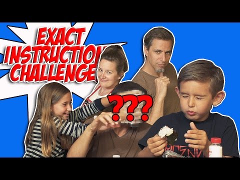 EXACT INSTRUCTIONS CHALLENGE! 🇯🇵Japanese Rice Balls Edition🍙 | Josh Darnit