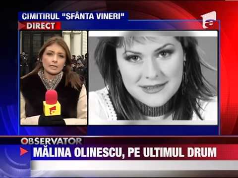 Inmormantarea Malinei Olinescu 16 DECEMBRIE 2011