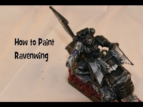 How to Paint Ravenwing (Black) by Jawaballs! Part 3 of 7 Full HD