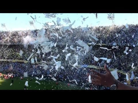 "Superclasico Cl11 / RECIBIMIENTO" Barra: La 12 &bull; Club: Boca Juniors