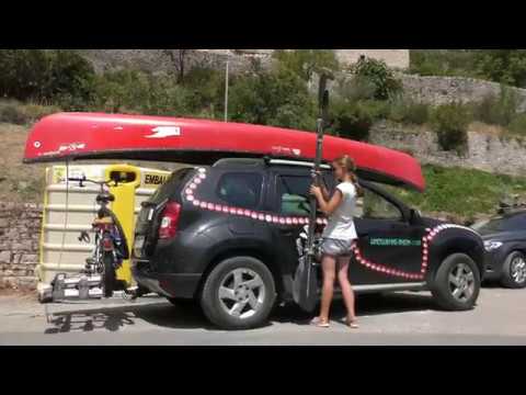 kanukassel-TV: ROAD-Trip France 2019 Clip 14 - Blitz-Tour Paddeln & Radeln GORGES DU TARN