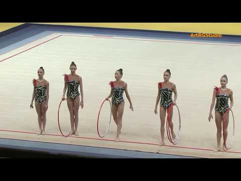 Team ESTONIA (EST) 5 Hoops - Junior - 2019 DERIUGINA CUP Grand Prix