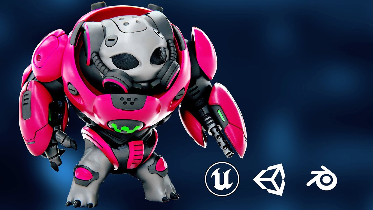 Alien Trooper 14-V Auto-Rig Pro Rigged For Mixamo Unreal Engine Unity 3D Model