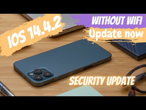 iOS 14.4.2 update released | iOS 14.4.2 update without wifi