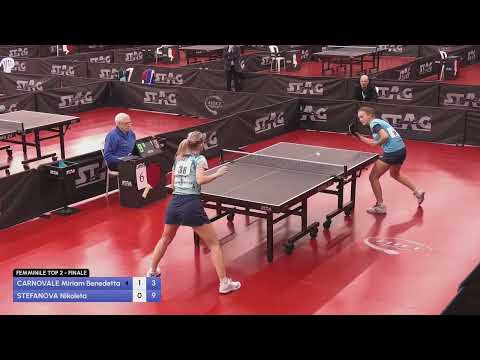 FINALE Torneo Nazionale Top 2 Femminile | Stefanova Nikoleta - Carnovale Miriam