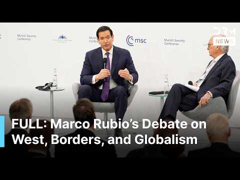 FULL DISCUSSION: Rubio’s Debate on the West, Borders, Globalism at Munich Security Conference | AC1B