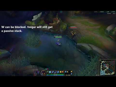 All Veigar abilities interactions with Sivir spellshield / League of Legends