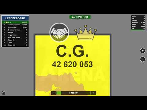 White Arena Map Winning Strategy! (no commentary) Territory Games io - Territorial IO