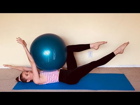 Big Blue Ball Abs+ ! #WithMe