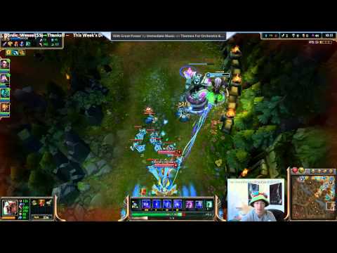 Zekent- Rengar vs Caitlyn and Sona Bottom Lane (Challenger I)