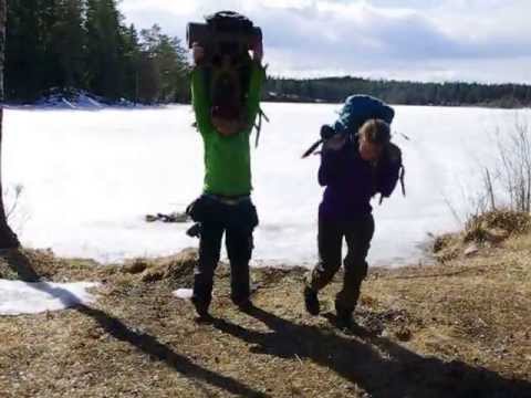 Hur en scout tar på sig ryggan