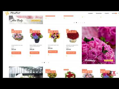 FloraFest - Flower Shop Responsive Magento Theme TMT | Free Template