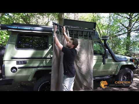 Quick Pitch Quick-en-Suit Shower Curtain - Highlights and Features