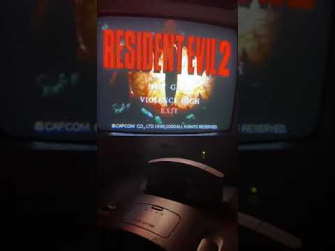 Resident Evil 2 intro on the N64