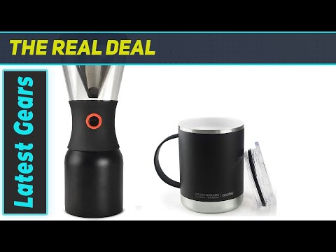 Asobu Cold Brew Coffee Maker & Insulated Mug Bundle: The Ultimate On-the-Go Brewing Experience
