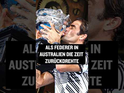 Wisst ihr noch, als Federer in Australien die Zeit zurückdrehte? #shorts