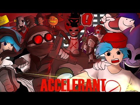 Accelerant but Every Turn a Different Character Sings (FNF Animation)