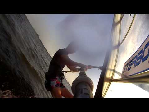 [Großes Meer Windsurfen ] LightWind Session 17.09.2014 [Ger-221]