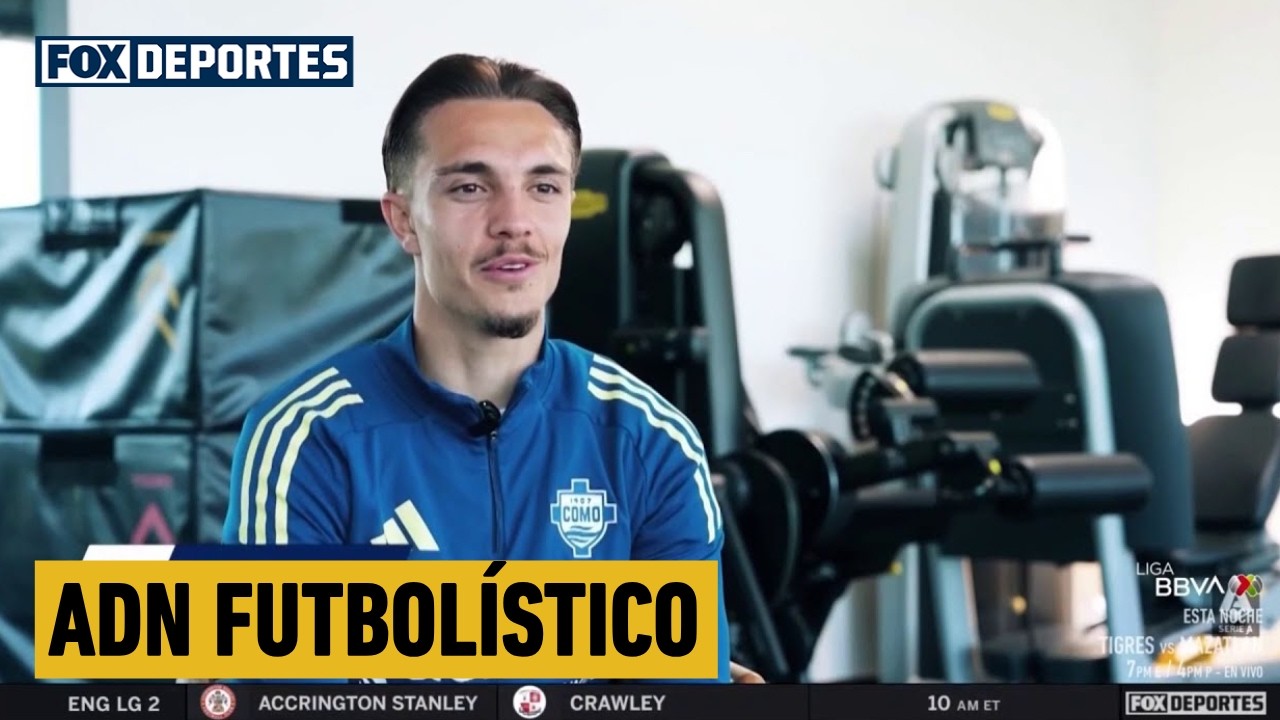 😎🔥 ADN FUTBOLÍSTICO. Maxence Caqueret revela cómo se vive el estilo de juego del Como | Serie A