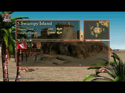 Stronghold Crusader Extreme | Mission 5 | Swampy Island | Stronghold Crusader HD | Crusader Master