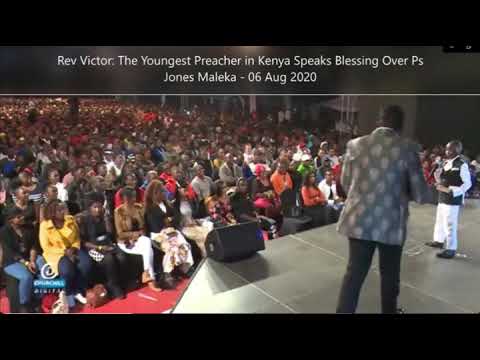 Reverend Victor; the youngest preacher in Kenya.