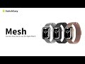 Mesh Stainless Steel Apple Watch Loop Band For Apple Watch Series SwitchEasy