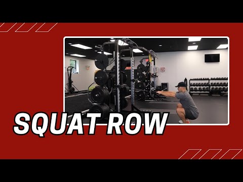 Squat to Row exercise video