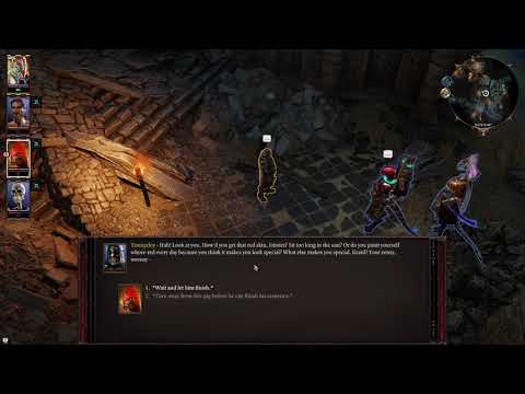 Divinity Original sin 2, Trompdoy, few alternate dialogues