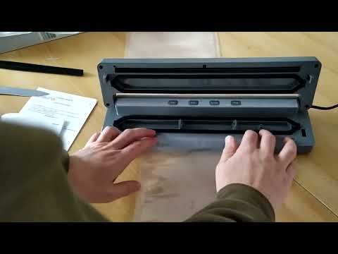 ALDI AMBIANO VAKUUMIERGERÄT / vacuum sealer / Folienschweißgerät / GT-VBS-03 / Unboxing und Test