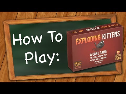 Kako igrati Exploding Kittens Original Edition - International