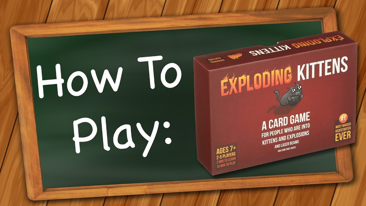 How to play Exploding Kittens (Original Edition)