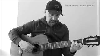 Charlie Darwin - The Low Anthem - free TAB fingerstyle guitar cover