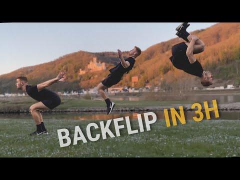 Ich lerne Backflips