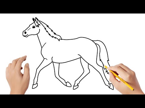 , title : 'Cómo dibujar un caballo | Dibujos sencillos'